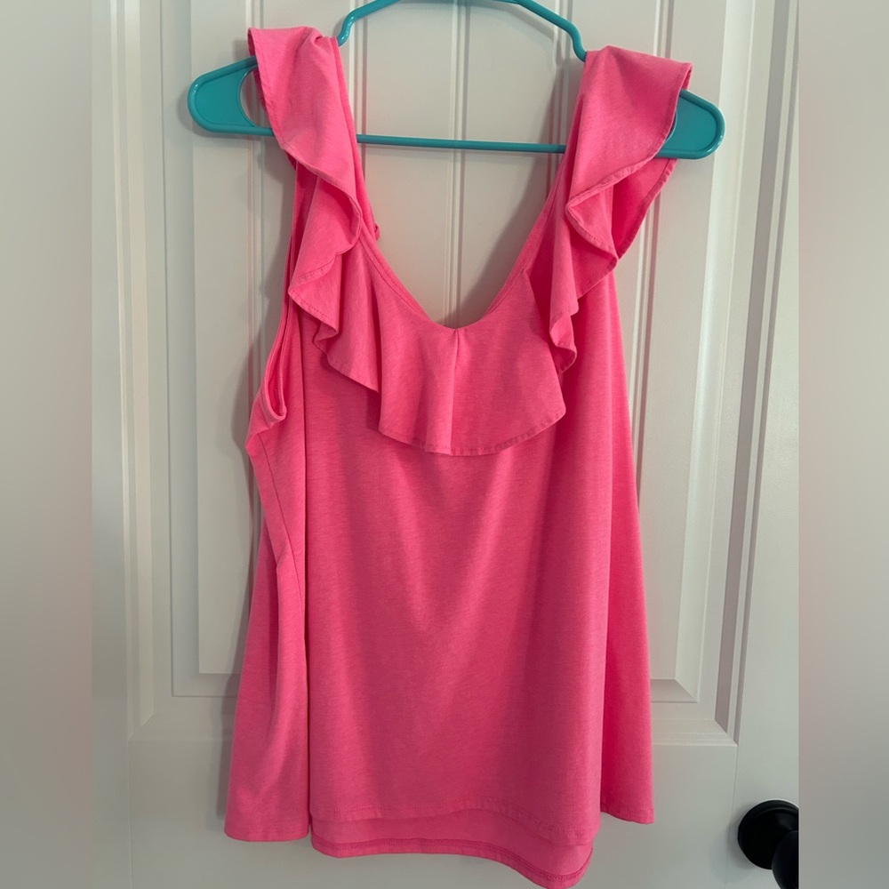 Lilly Pulitzer Ruffle Tank - Picture 2 of 3